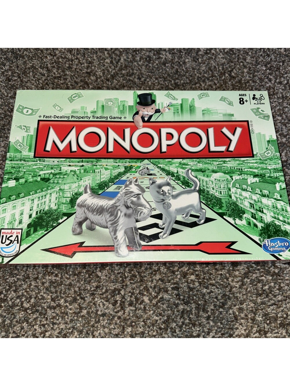 MONOPOLY Board Game Classic Cat Token 2014 Special Edition by Hasbro Sealed